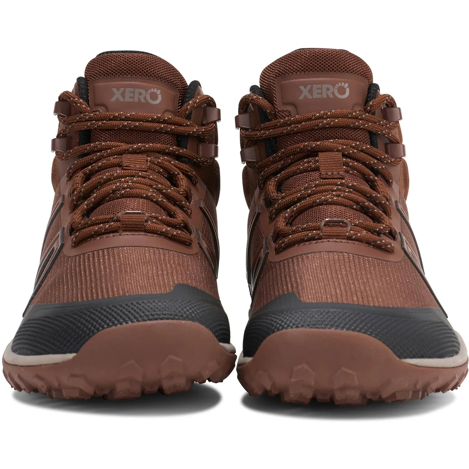 Женские трейловые мид-скремблеры для хайкинга Xero Shoes, Cappuccino/Black — фото 3