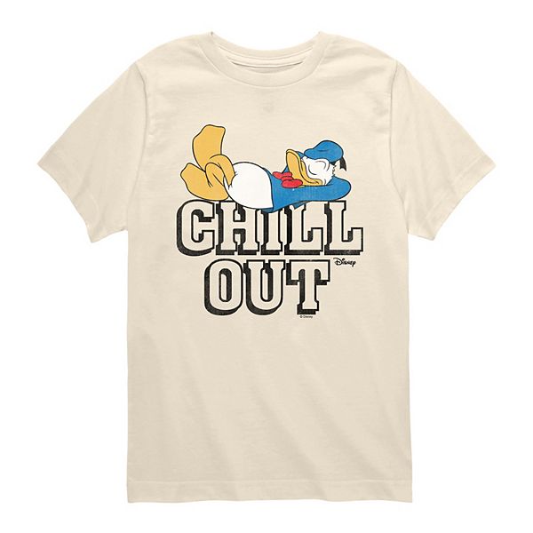 

Футболка с принтом Disney's Donald Duck для мальчиков 8-20 Licensed Character, Cream