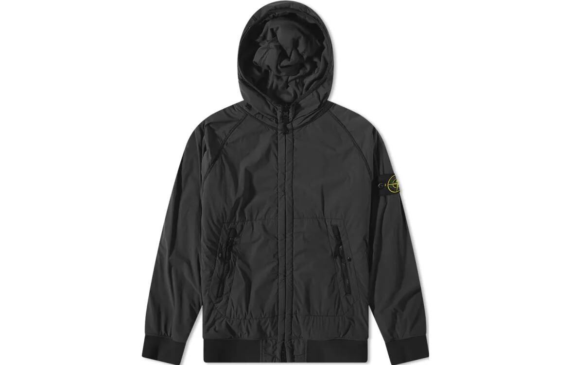 

Куртка мужская Stone Island с резиновыми вставками, черный