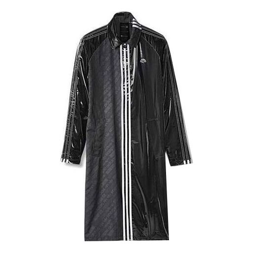 

Пальто adidas originals x alexander wang Unisex Lapel Long Overcoat Black
