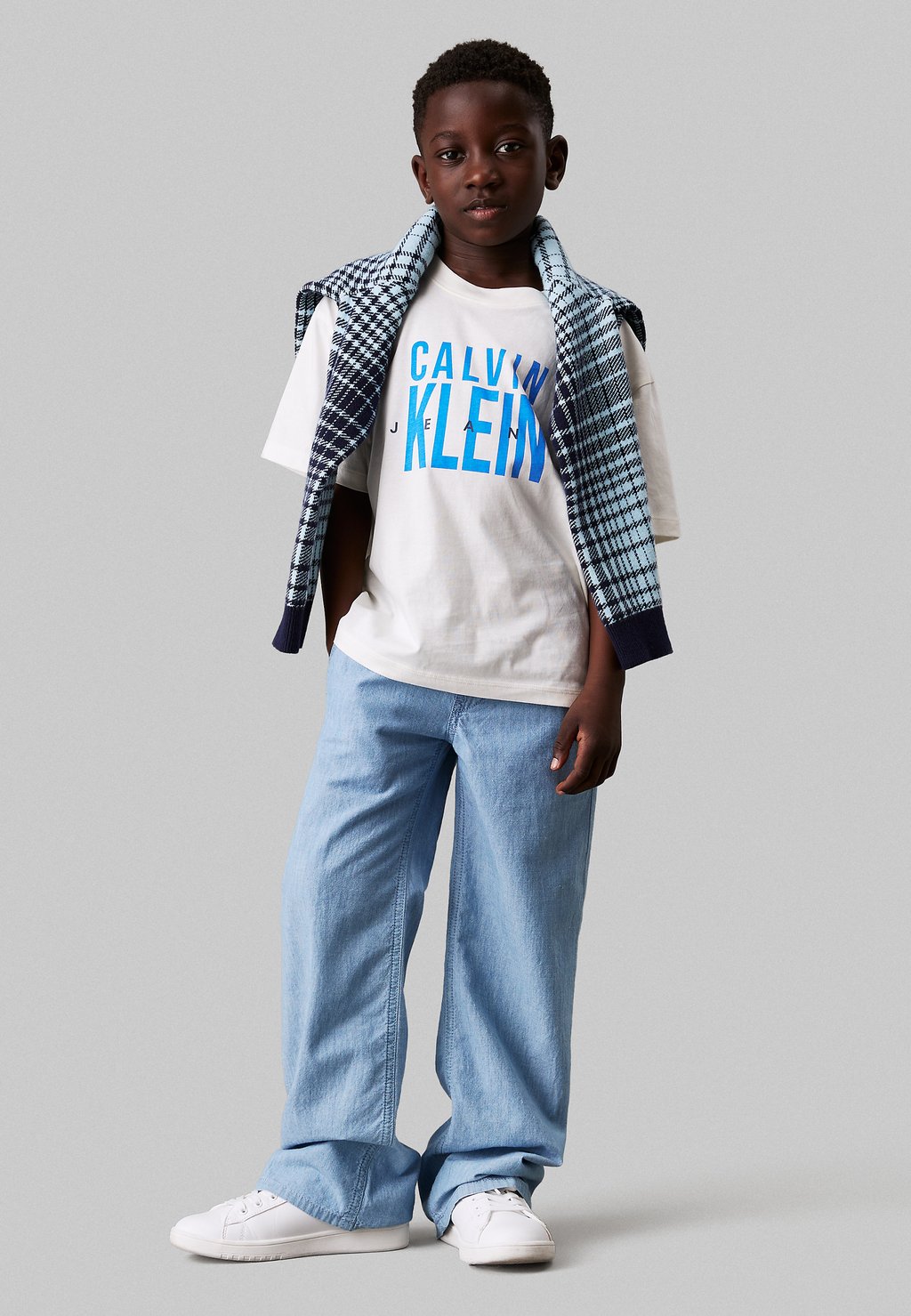 

Мешковатые джинсы CHAMBRAY Calvin Klein Jeans, белый