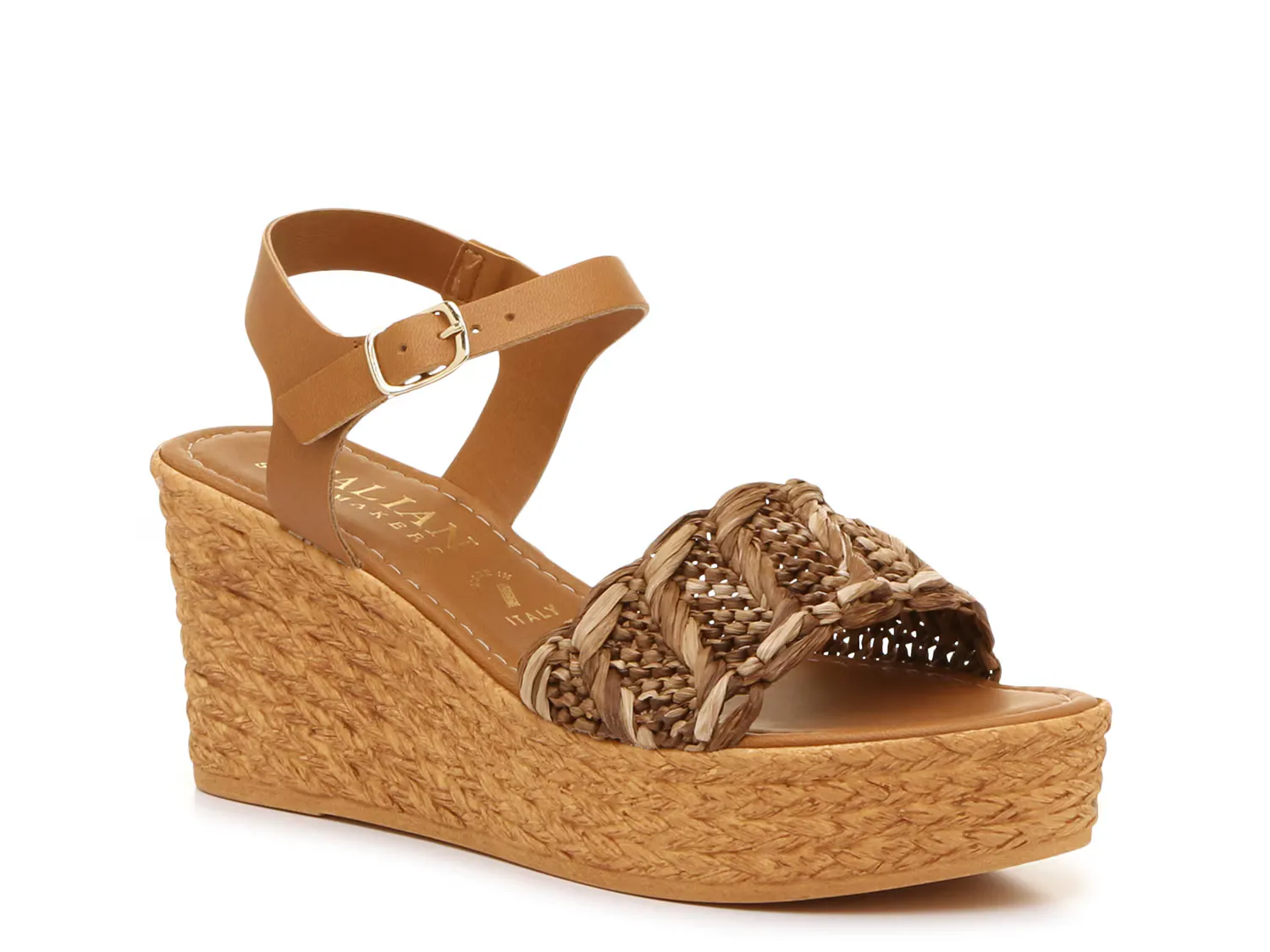 

Сандалии Rayla Wedge Sandal Italian Shoemakers, коричневый