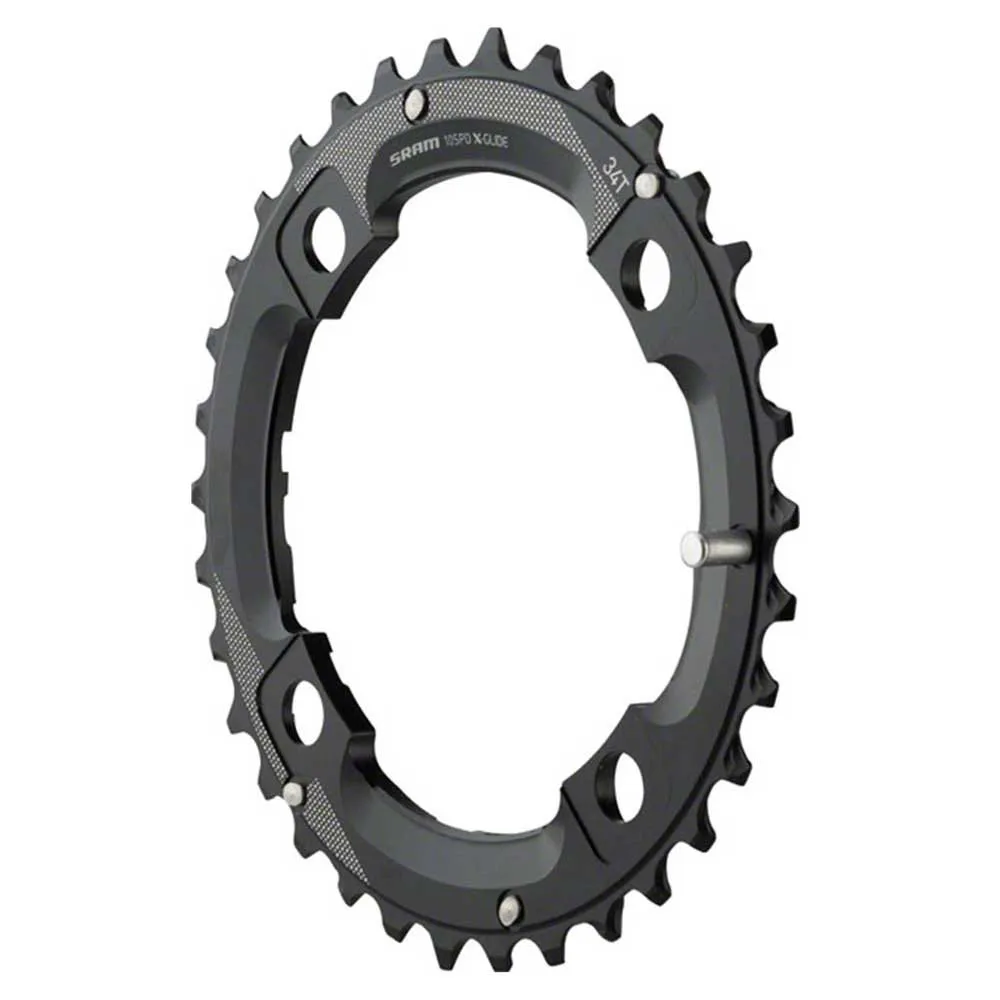 

Звездочка Sram MTB 104 AL5 Long Pin, черный