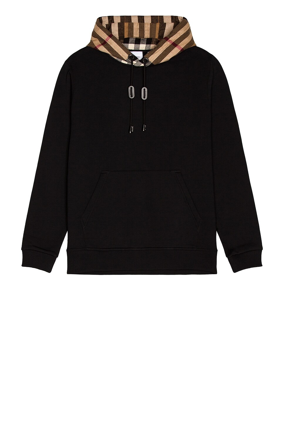 

Толстовка в контрастную клетку Burberry, черный