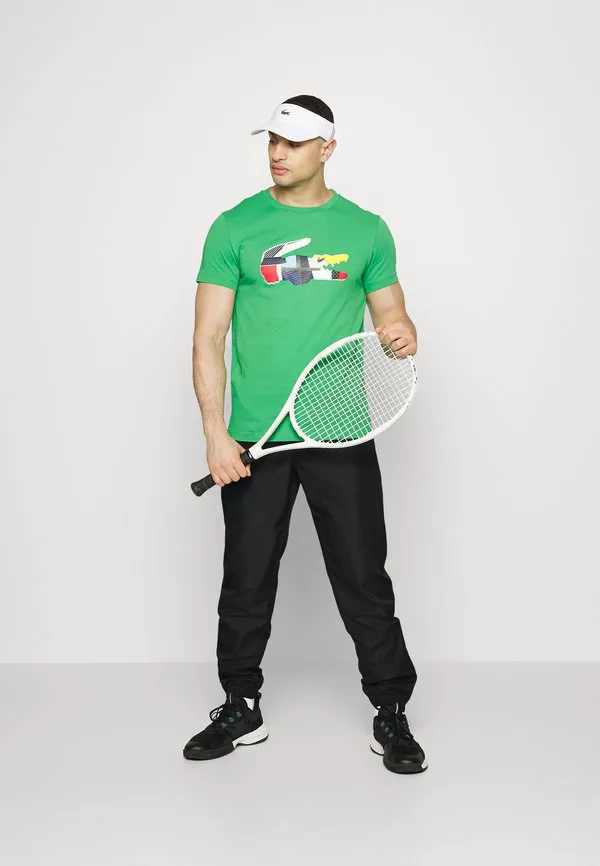 Классические спортивные штаны для тенниса Lacoste Sport, Black — фото 2