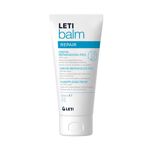 

Восстанавливающий крем для ног Balm Repair Leti, 100 ml