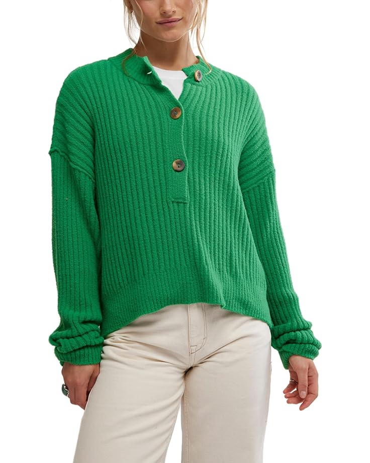 

Свитер Free People Cocoa Henley, цвет Rolling Hills