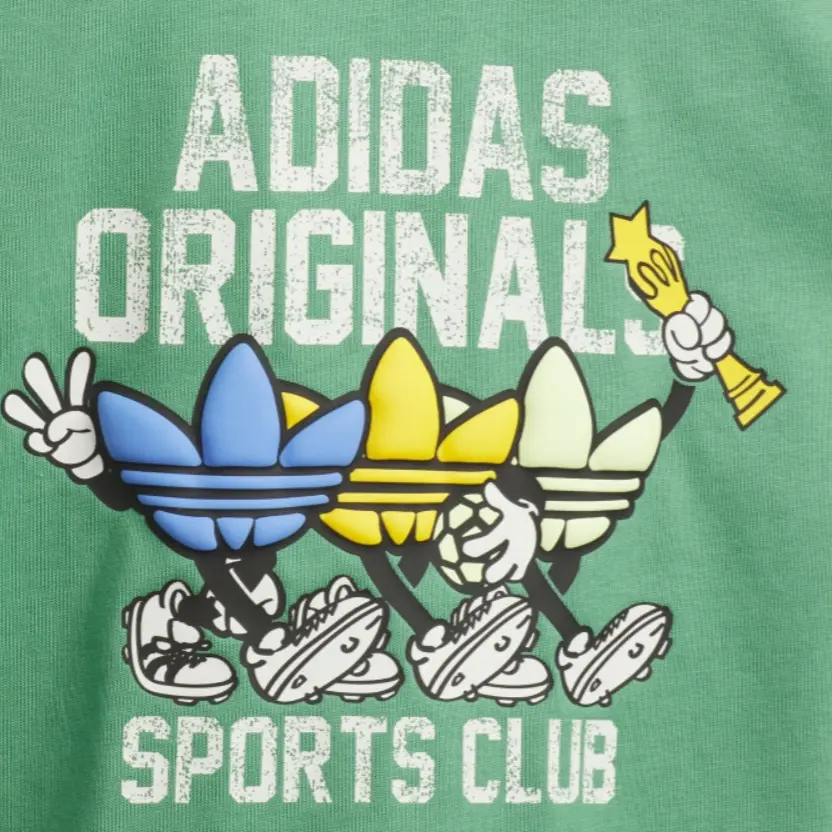 Adidas Originals Повседневная спортивная одежда Soft Green/Black для детей 3-7 лет — фото 4