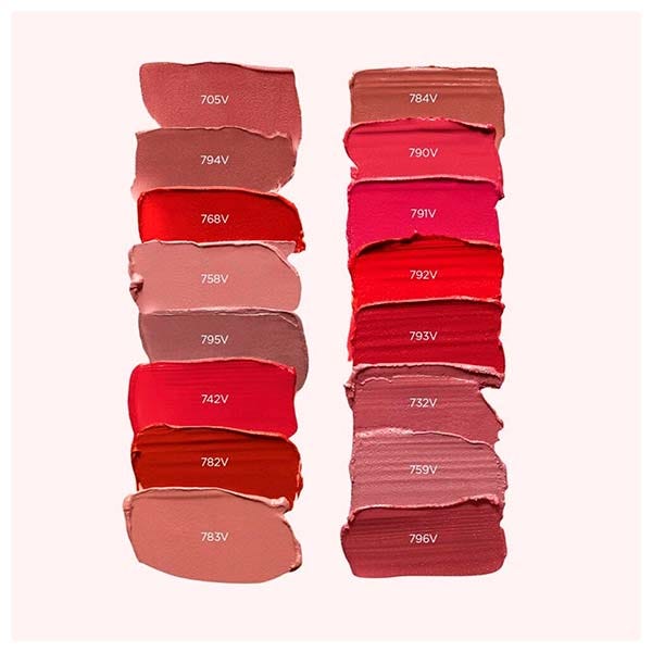 Увлажняющая матовая помада CLARINS Joli Rouge Velvet, 705V SOFT BERRY — фото 4