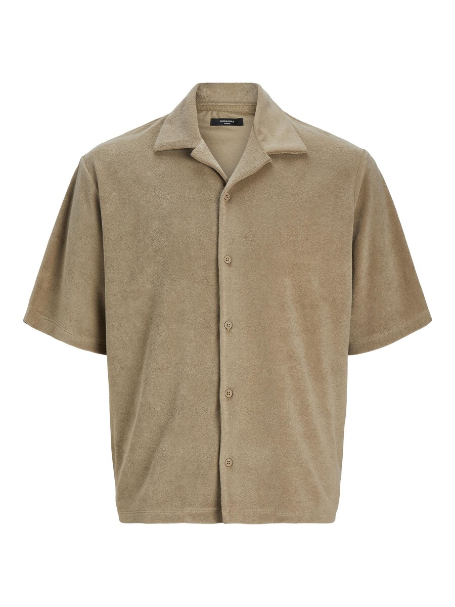 

Повседневная рубашка JACK & JONES Comfort fit Button Up Shirt, коричневый