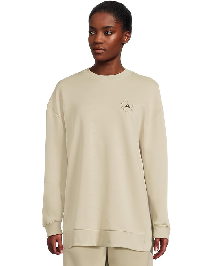 

Толстовка adidas by Stella McCartney Loose Sweatshirt JI5197, цвет Desert Sand-Smc