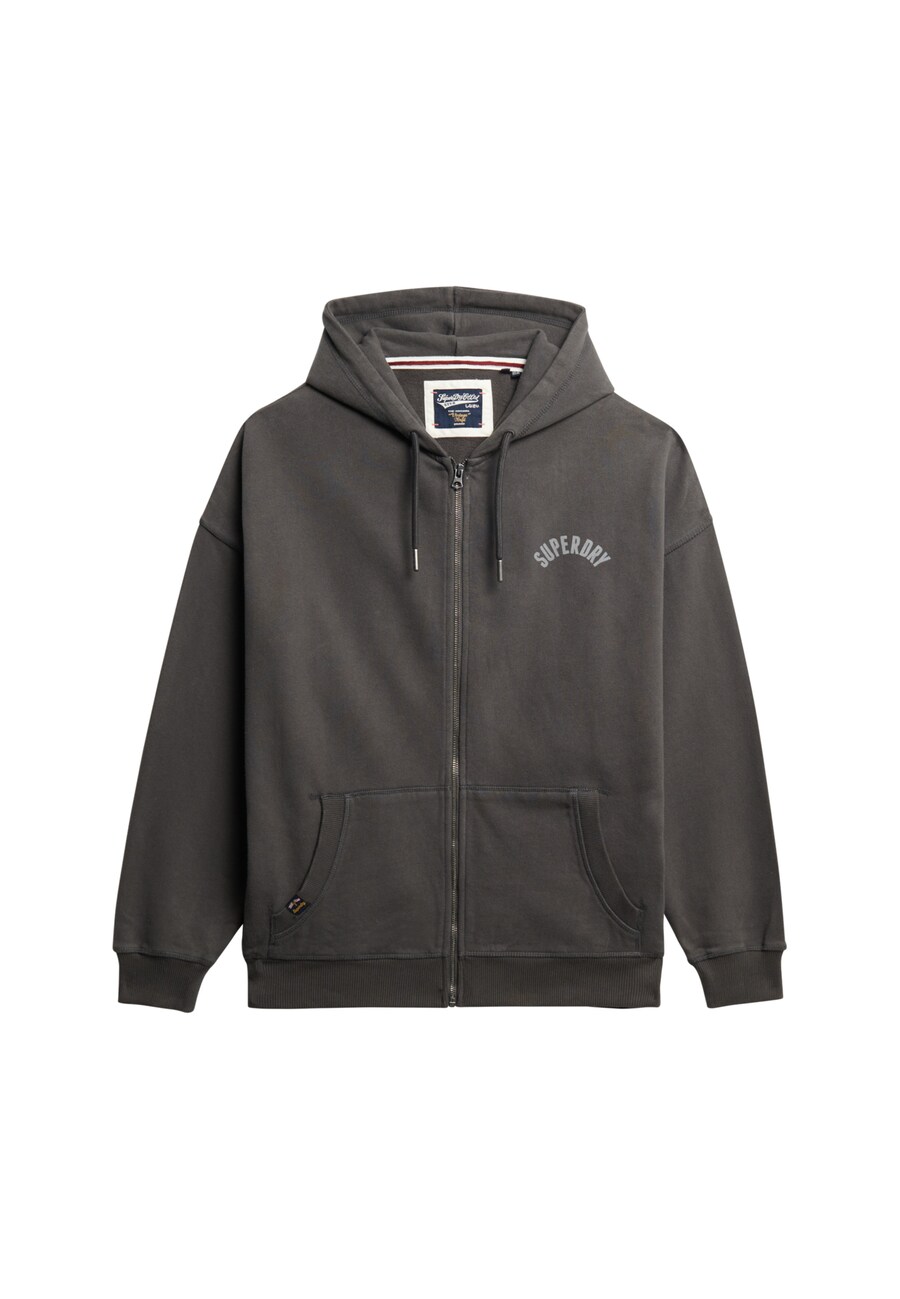 

Худи с капюшоном на молнии Superdry Athletic Essentials, Grey/Anthracite