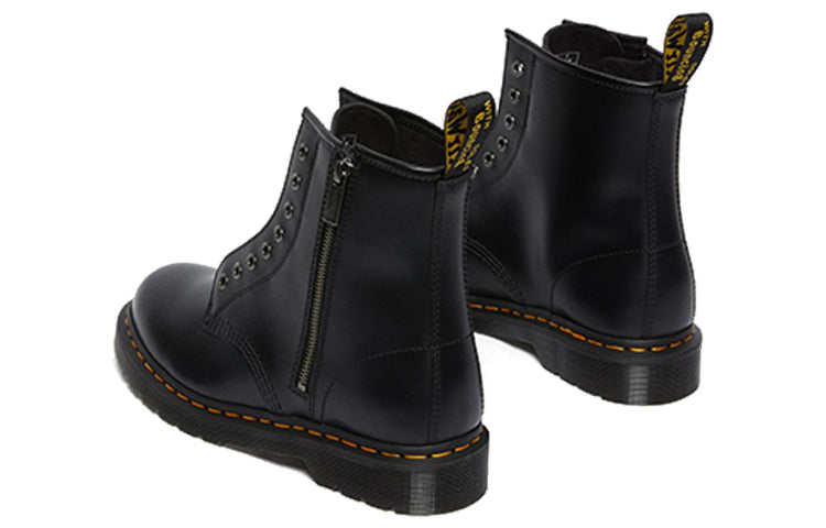 Мужские ботинки Dr.Martens 1460 из гладкой кожи на молнии, черный — фото 3