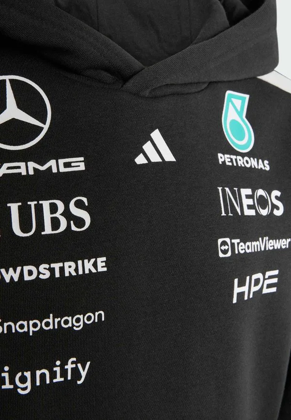Толстовка с изображением пилота команды amg petronas formula 1 Adidas Performance, Black — фото 3