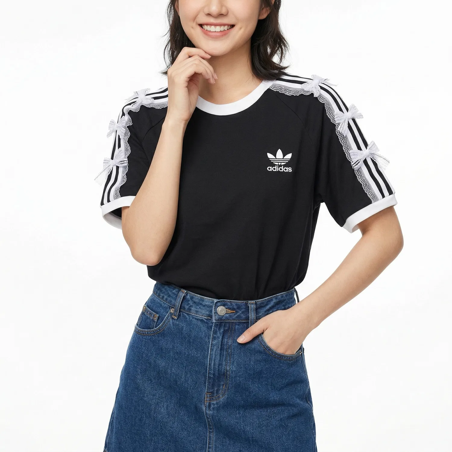 Футболка Adidas Originals Unisex Black — фото 4