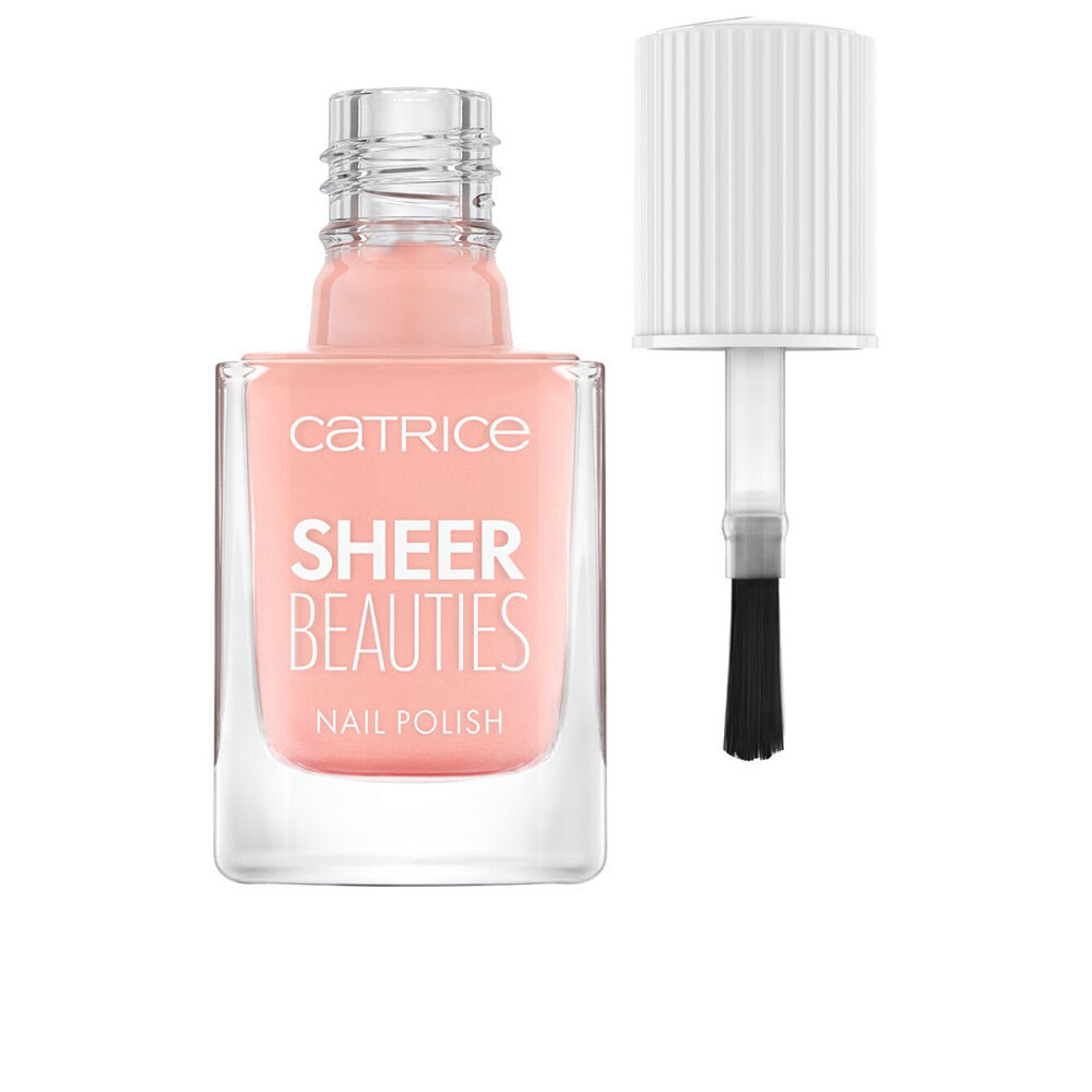 

Лак для ногтей Sheer beauties nail polish Catrice, 10,5 мл, 050-peach for the stars