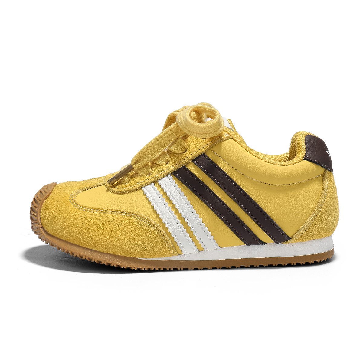 

Дышащие легкие амортизирующие низкие повседневные кроссовки для детей ST&SAT KIDS, желтый