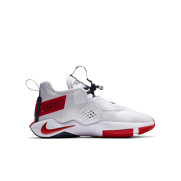 Кроссовки леброн солдат 14 Nike, красный — фото 2