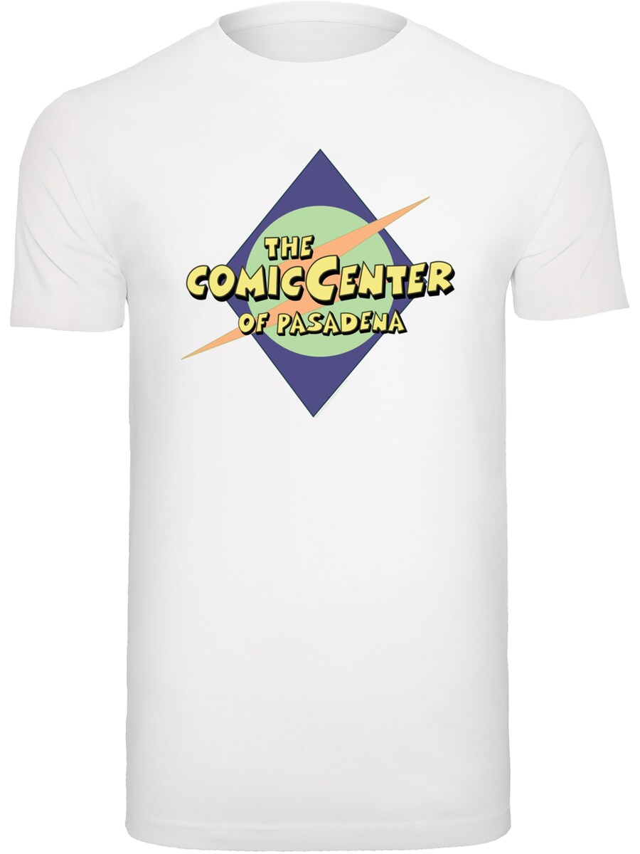 

Рубашка F4NT4STIC Big Bang Theory The Comic Center, белый