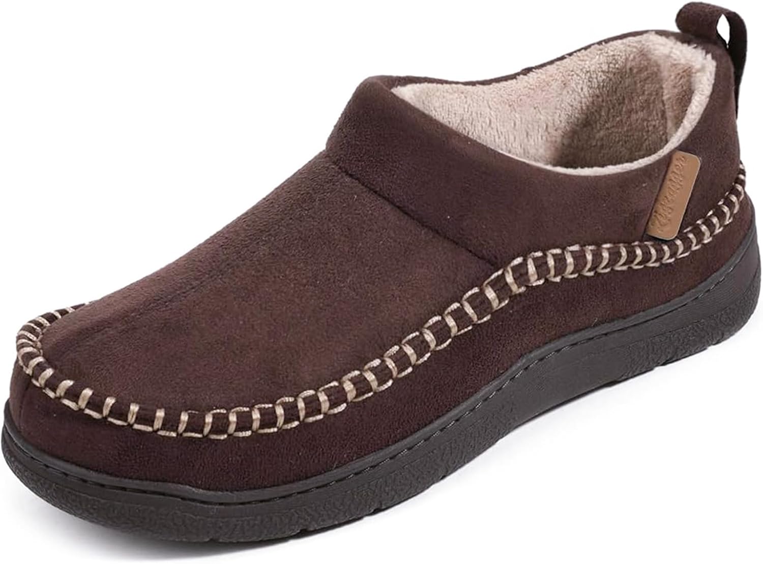 

Мужские мокасины Zigzagger с высоким берцем, теплые домашние тапочки для дома и улицы, Pumpkin