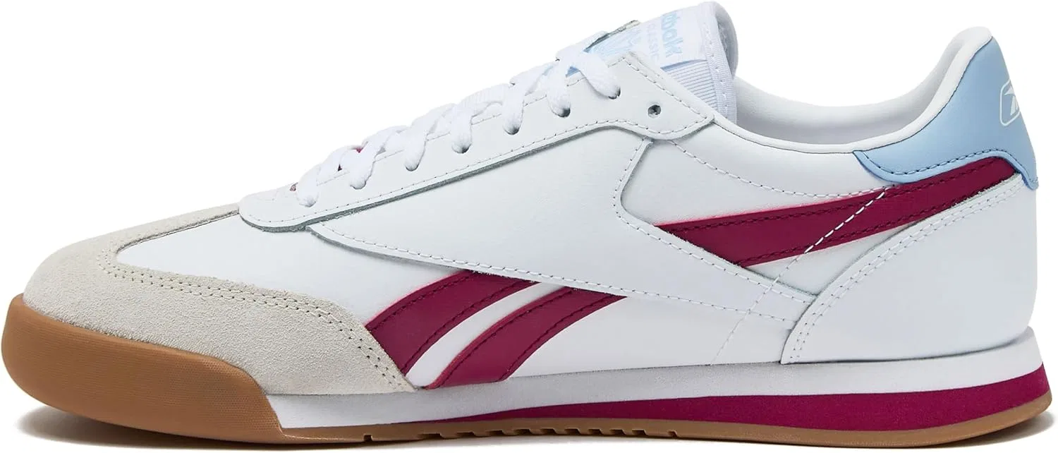 Мужские кроссовки Reebok унисекс Campio Xt, White Very Berry Y2K Blue — фото 3