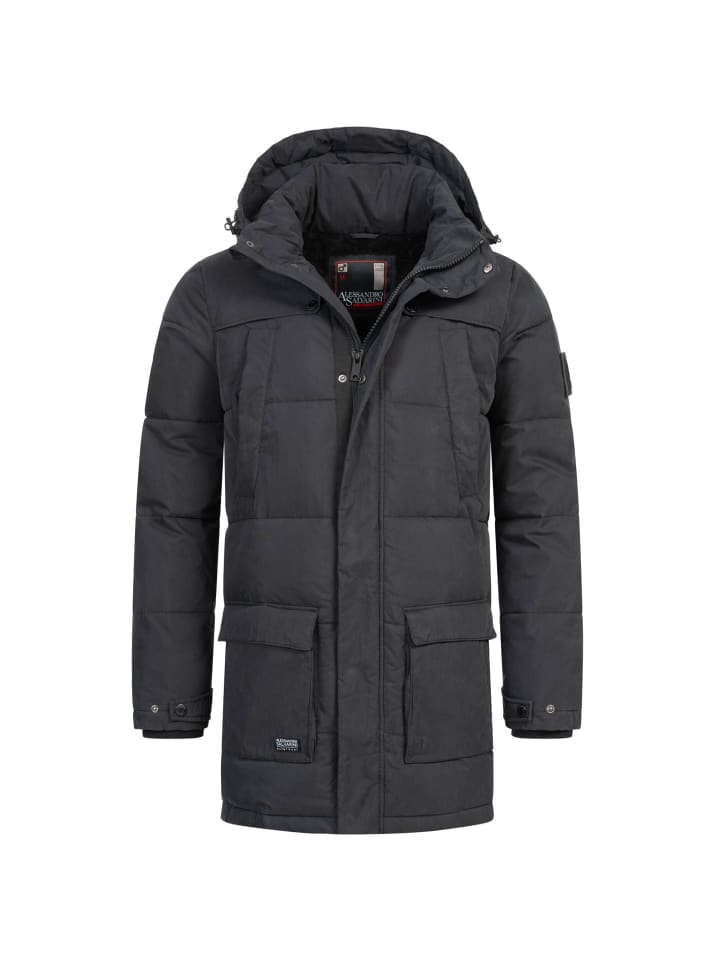 

Зимняя куртка AS-458 черного цвета Alessandro Salvarini