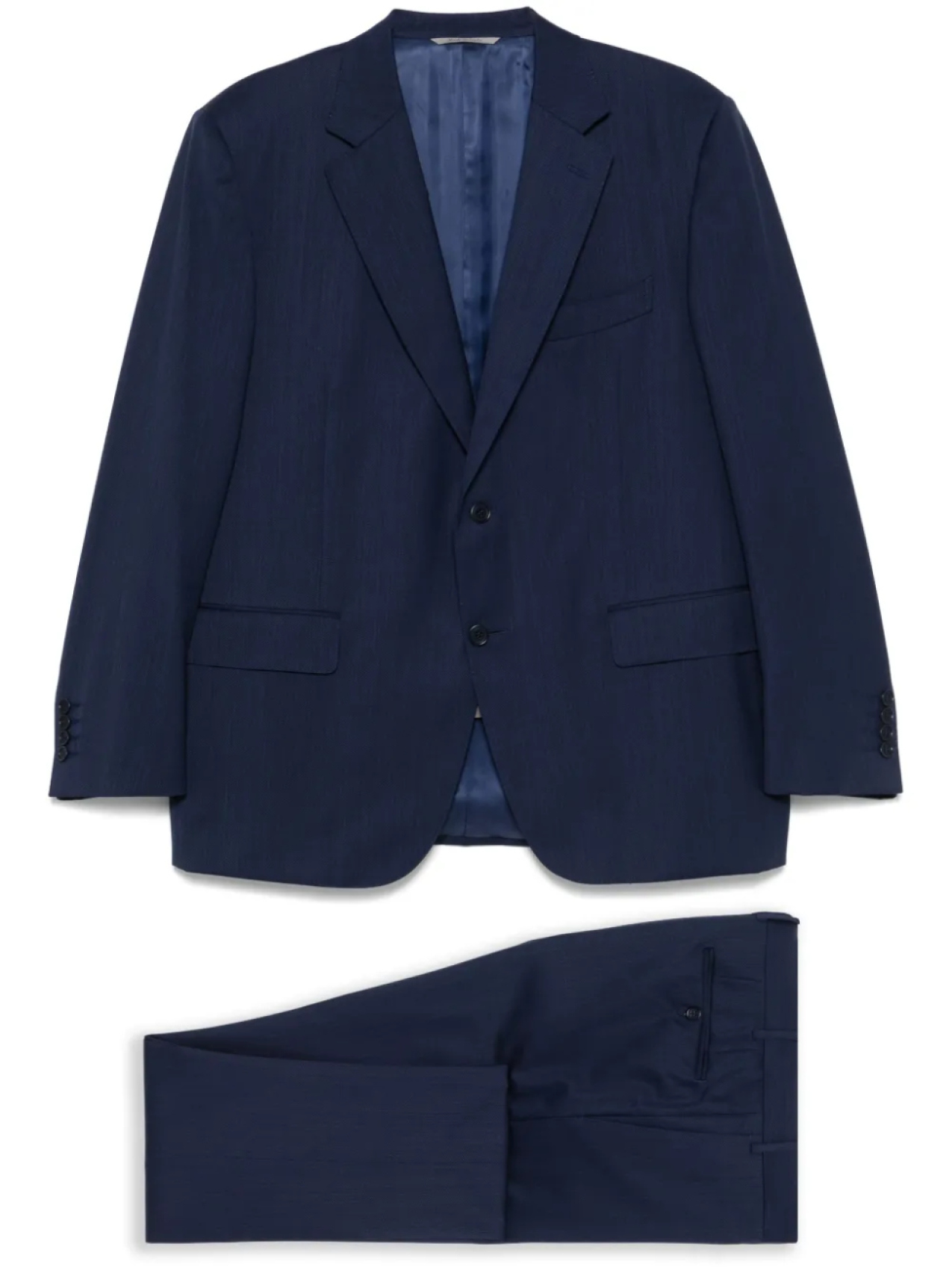 

Canali шерстяной костюм, синий