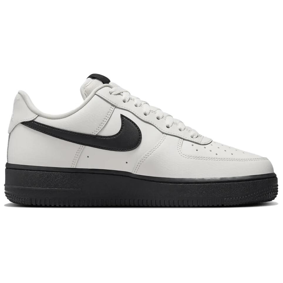Кроссовки Nike Air Force 1 Skateboarding Shoes Unisex Low-top White/Black, белый/черный — фото 2