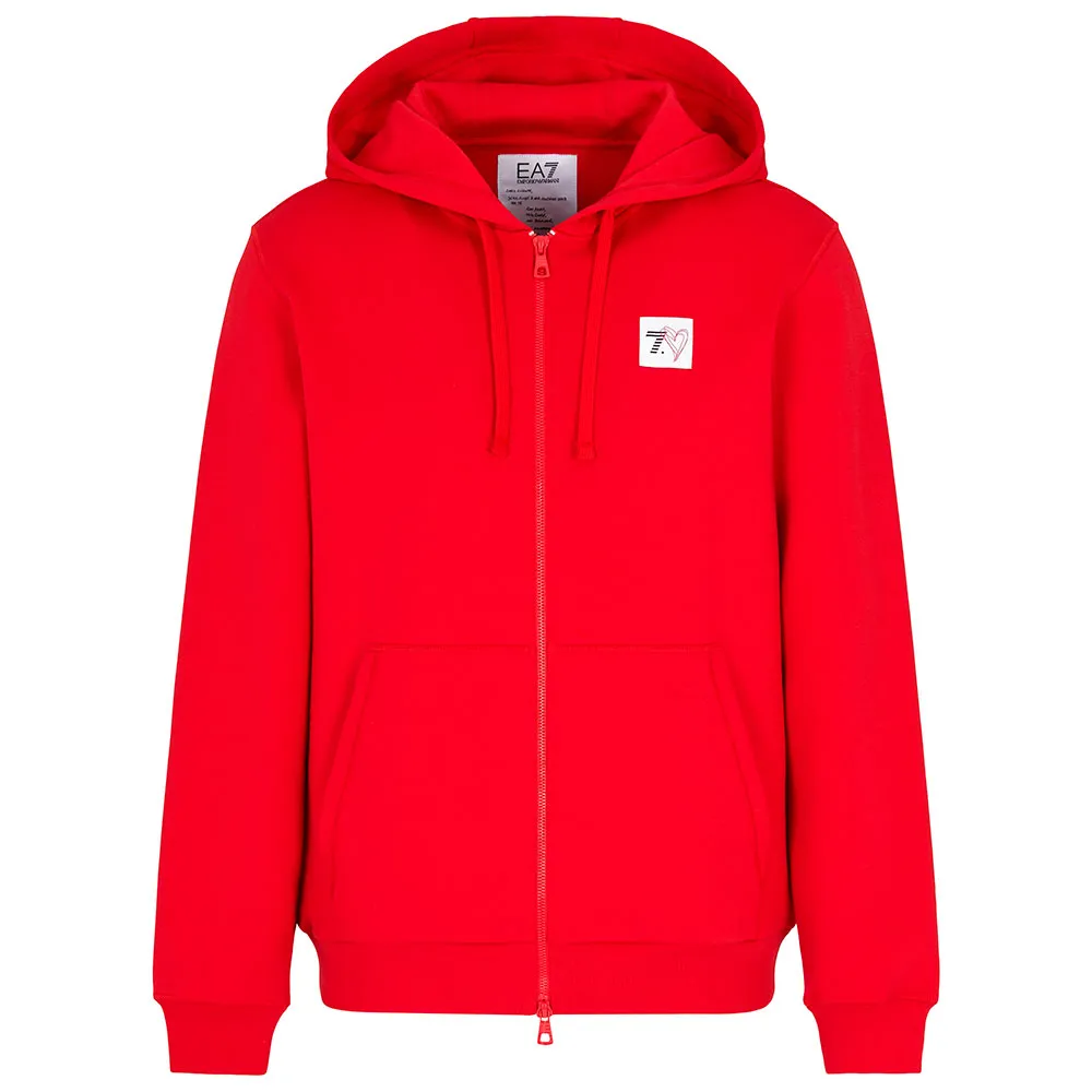 

Толстовка EA7 EMPORIO ARMANI 7X000044_AF12116 full zip, красный