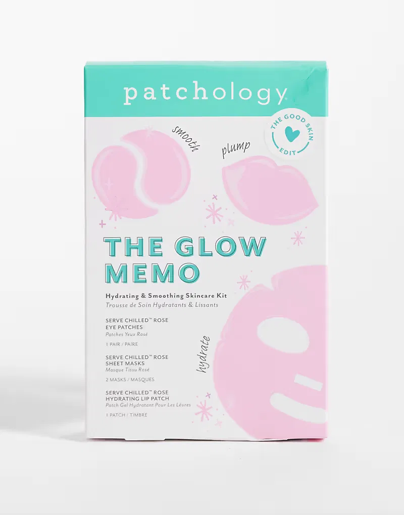 Набор для ухода за кожей Patchology The Glow Memo Hydrating & Smoothing Skincare Kit