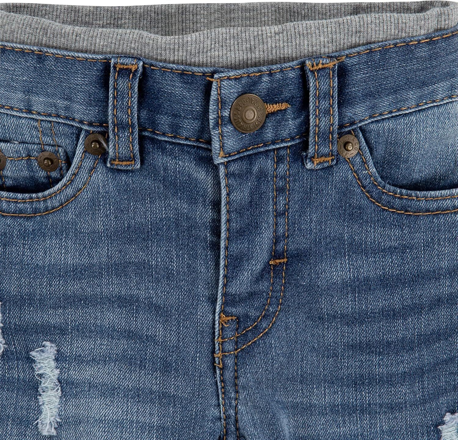 Джинсы Levi's Straight Fit для мальчиков и малышей, Vintage Sky/Straight — фото 4