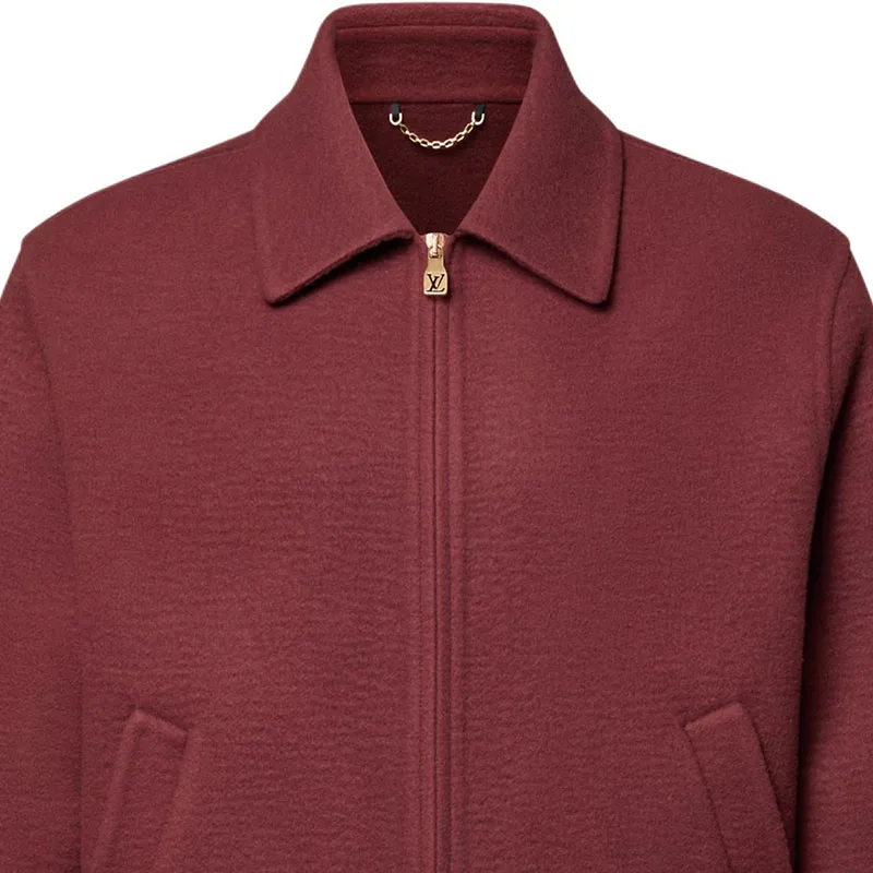 Куртка мужская Pharrell Williams SS26 LOUIS VUITTON, коричневый красный — фото 3