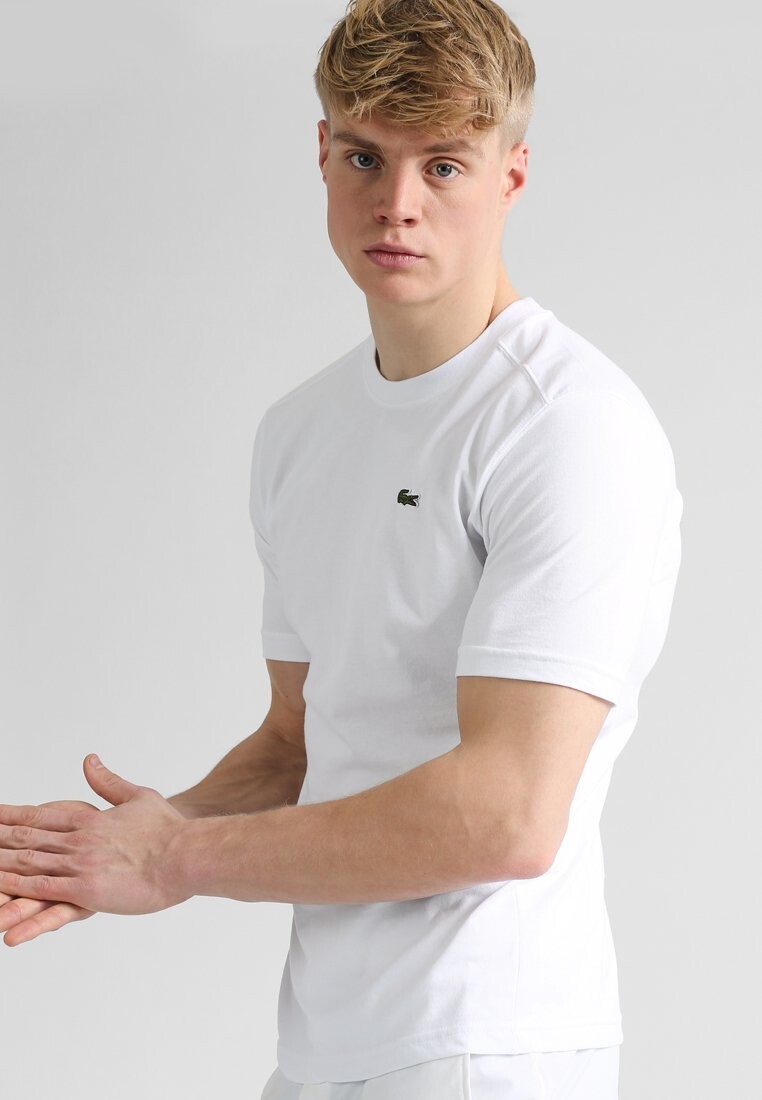 

Футболка Lacoste CLASSIC, цвет White, Коричневый, Футболка Lacoste CLASSIC, цвет White