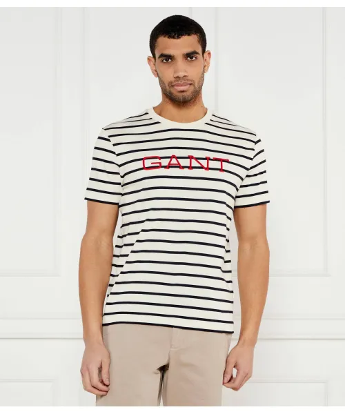 

Футболка Regular fit Gant, белый