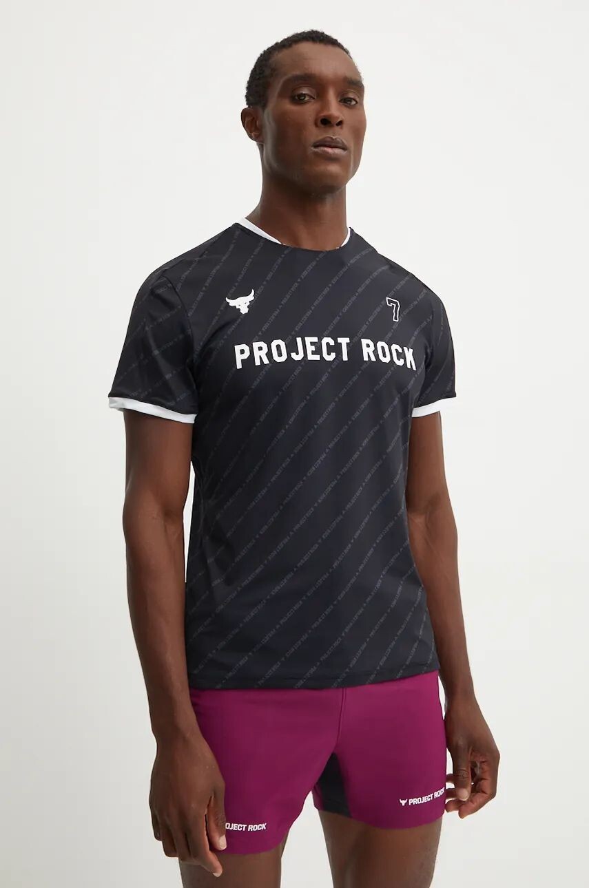 Тренировочная футболка Under Armour Project Rock, черный — фото 2