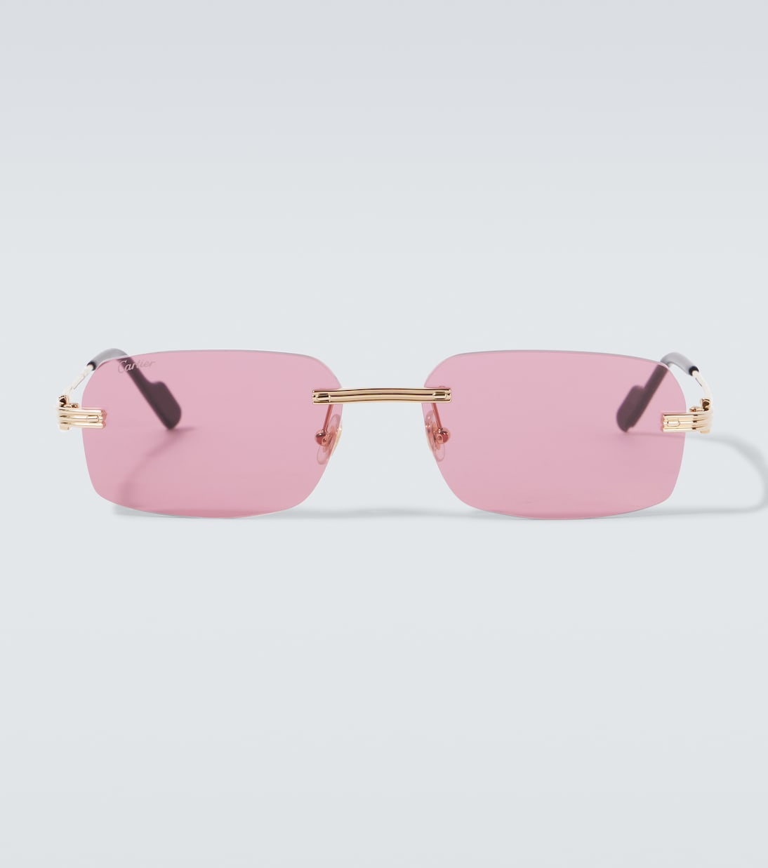 

Квадратные солнцезащитные очки Cartier Eyewear Collection