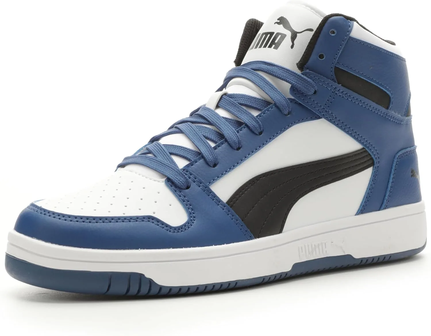 Мужские кроссовки PUMA Rebound Layup Trainers, белый/черный