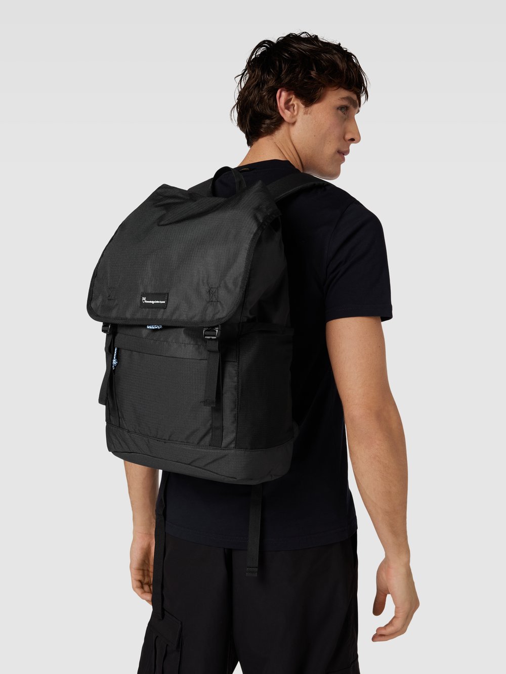 

Рюкзак с этикеткой Knowledge Cotton Apparel, черный