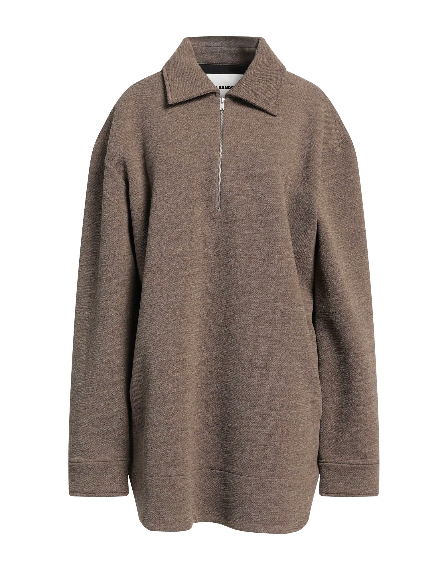 

Рубашка поло Jil Sander, серо-коричневый