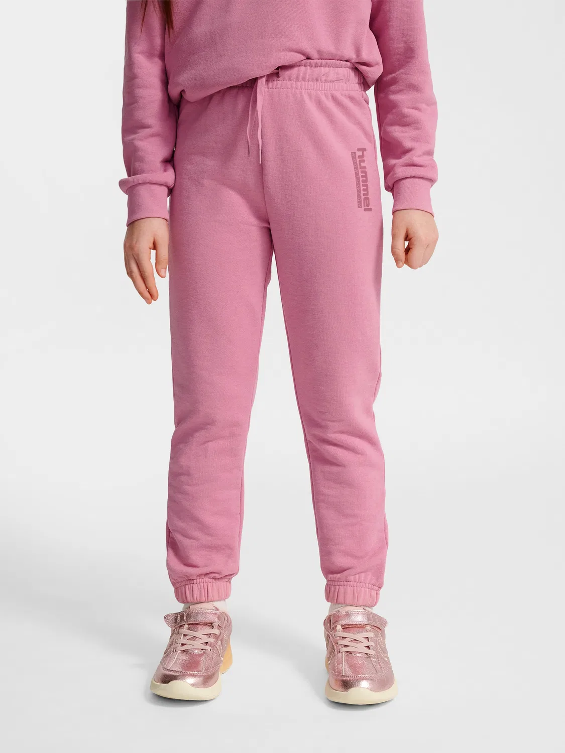 Спортивные штаны на регулируемой талии Hummel, полинак — фото 2