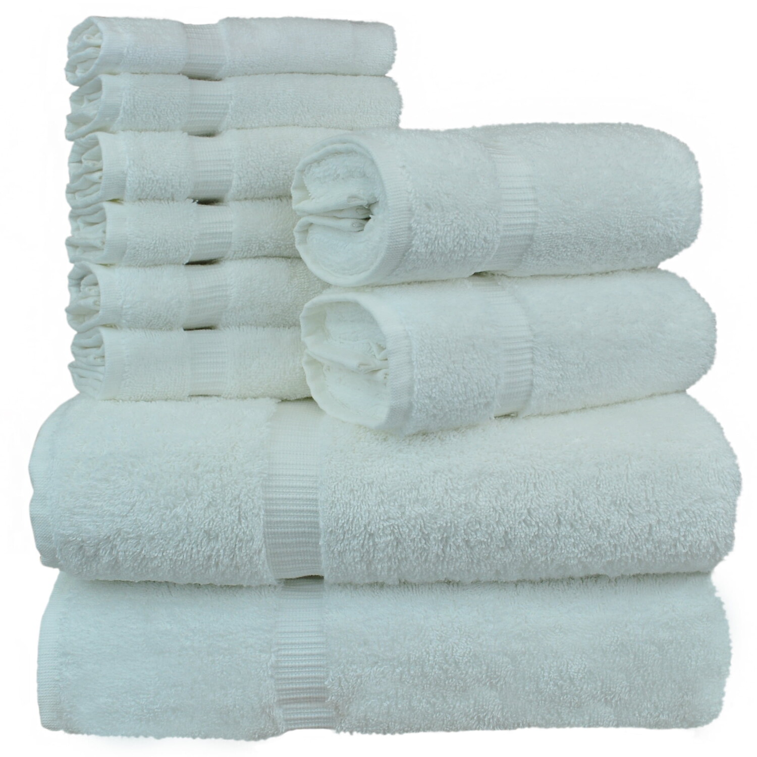 

Набор полотенец Dobby Border Bare Cotton, 10 штук