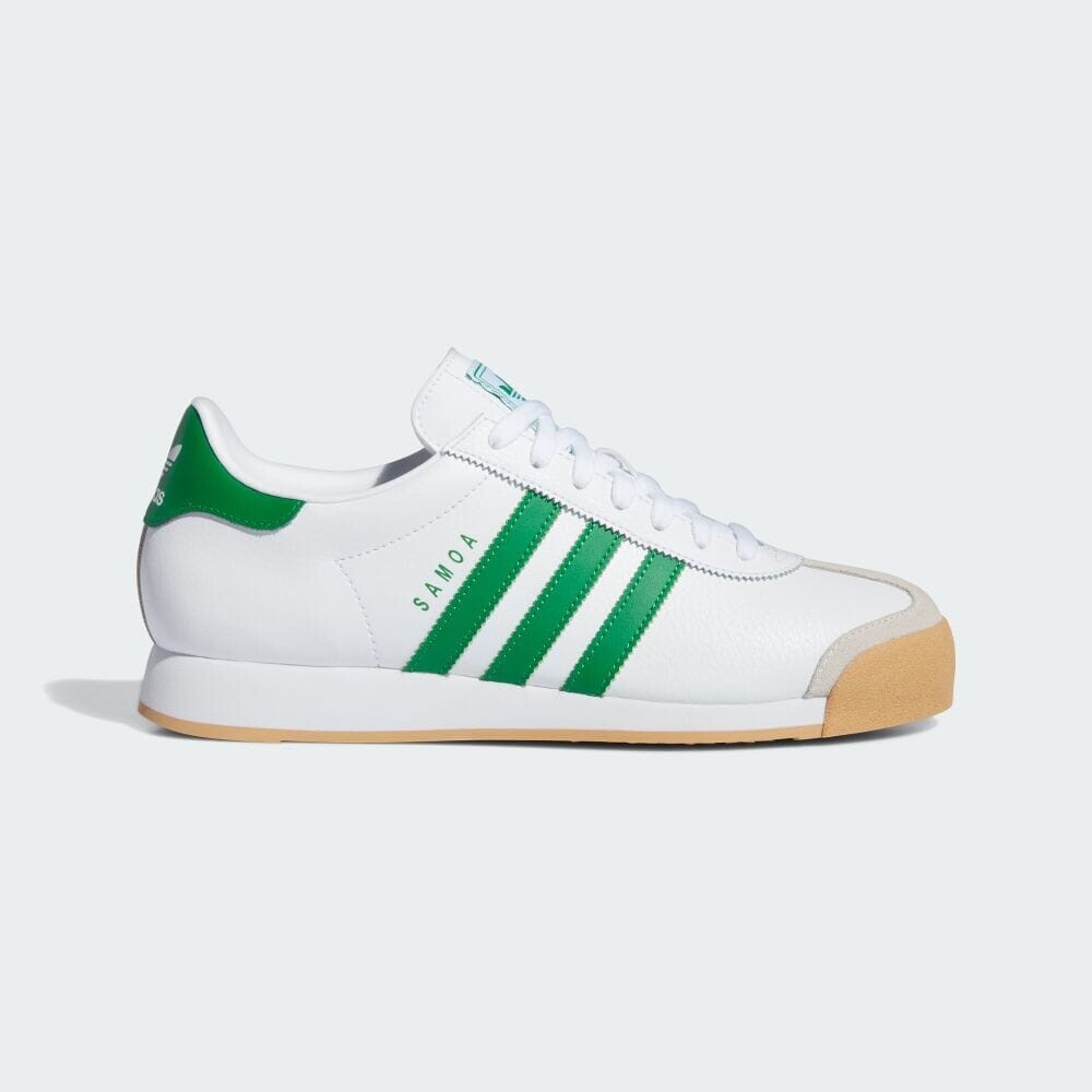 

Кроссовки Adidas Samoa, цвет White/Green/Off White