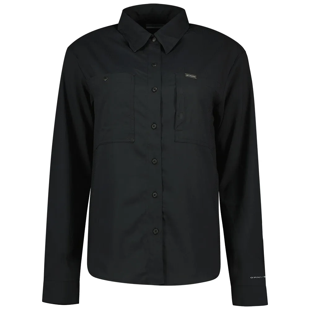 

Рубашка с длинным рукавом Columbia Silver Ridge Utility Regular, черный