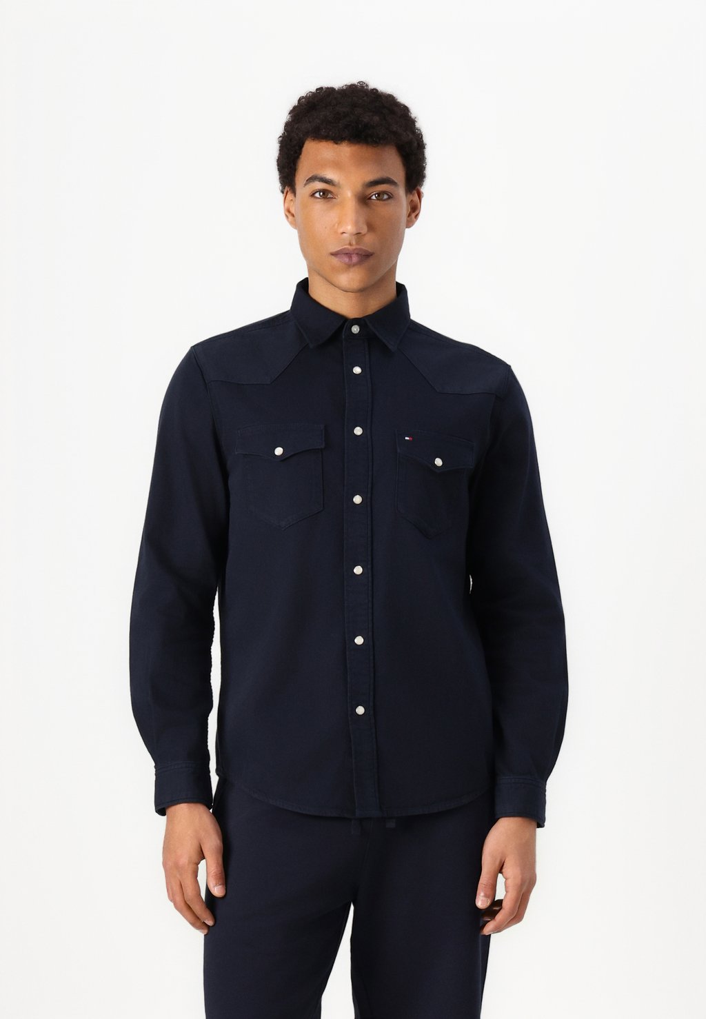 

Рубашка SHIRT Tommy Hilfiger, темно-синий