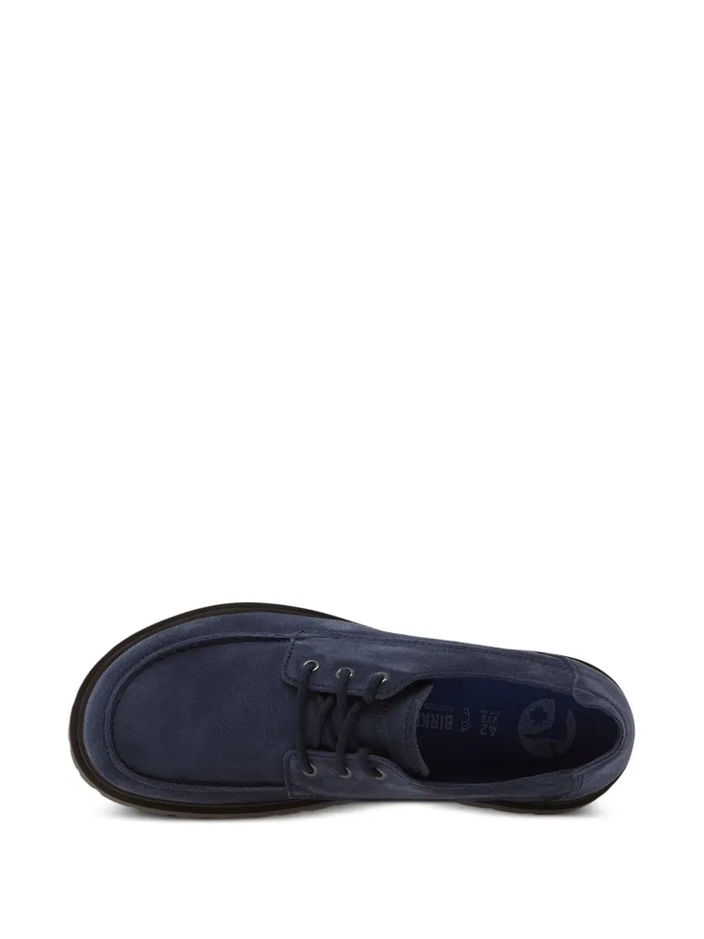 Низкие мокасины-дерби Highwood на шнуровке Birkenstock, синий — фото 4