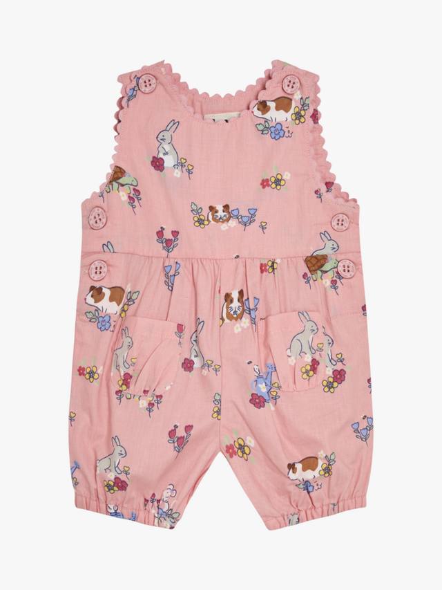 

Детские хлопчатобумажные комбинезоны для морской свинки JoJo Maman Bébé, розовый
