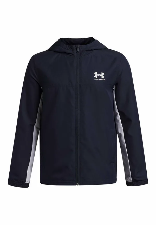 Водонепроницаемая куртка rival из тканого материала Under Armour, Midnight Navy