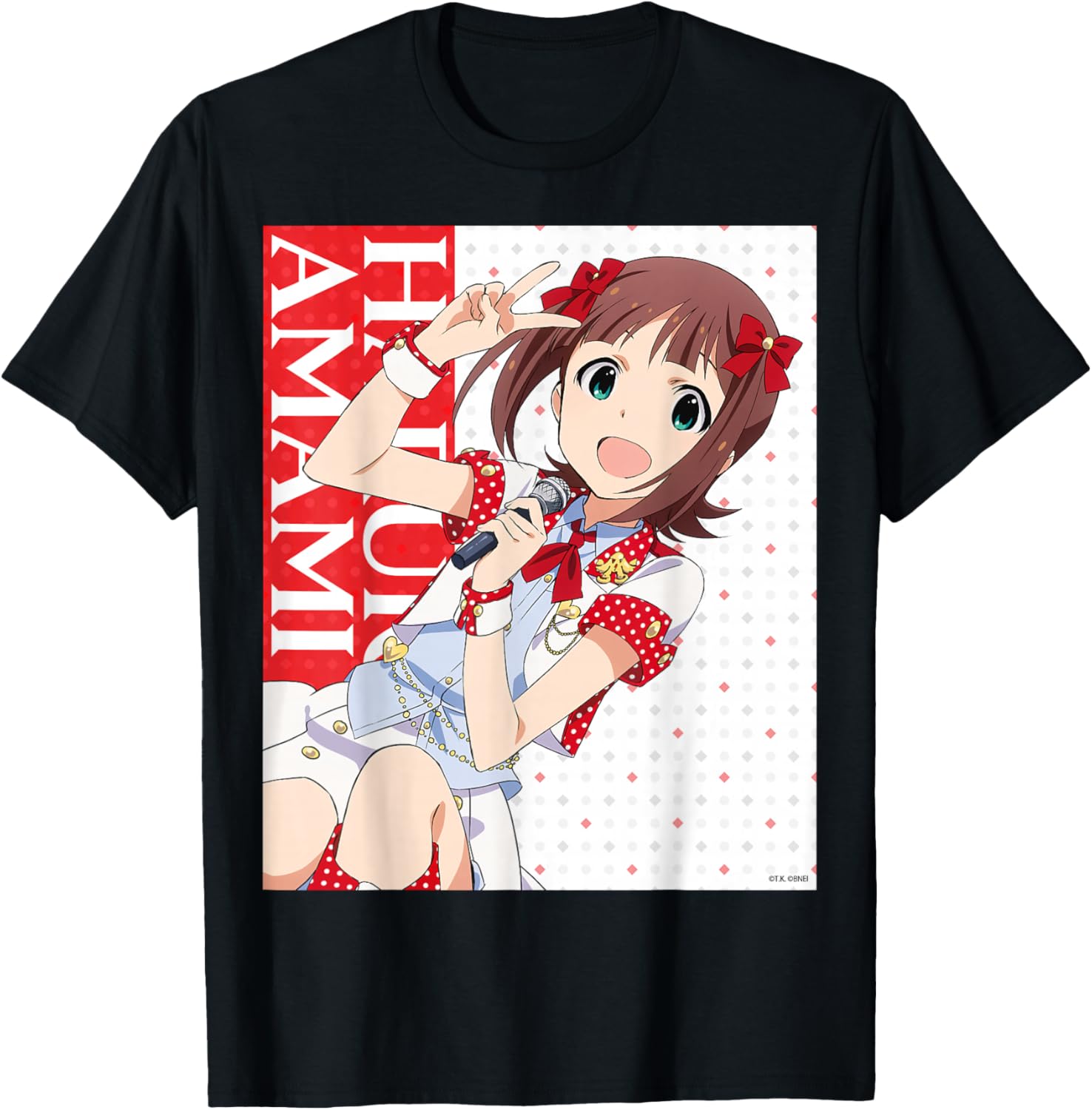 

Футболка iDOLM@STER Shiny Festa Haruka Tenkai Bandai Namco Entertainment Inc., черный