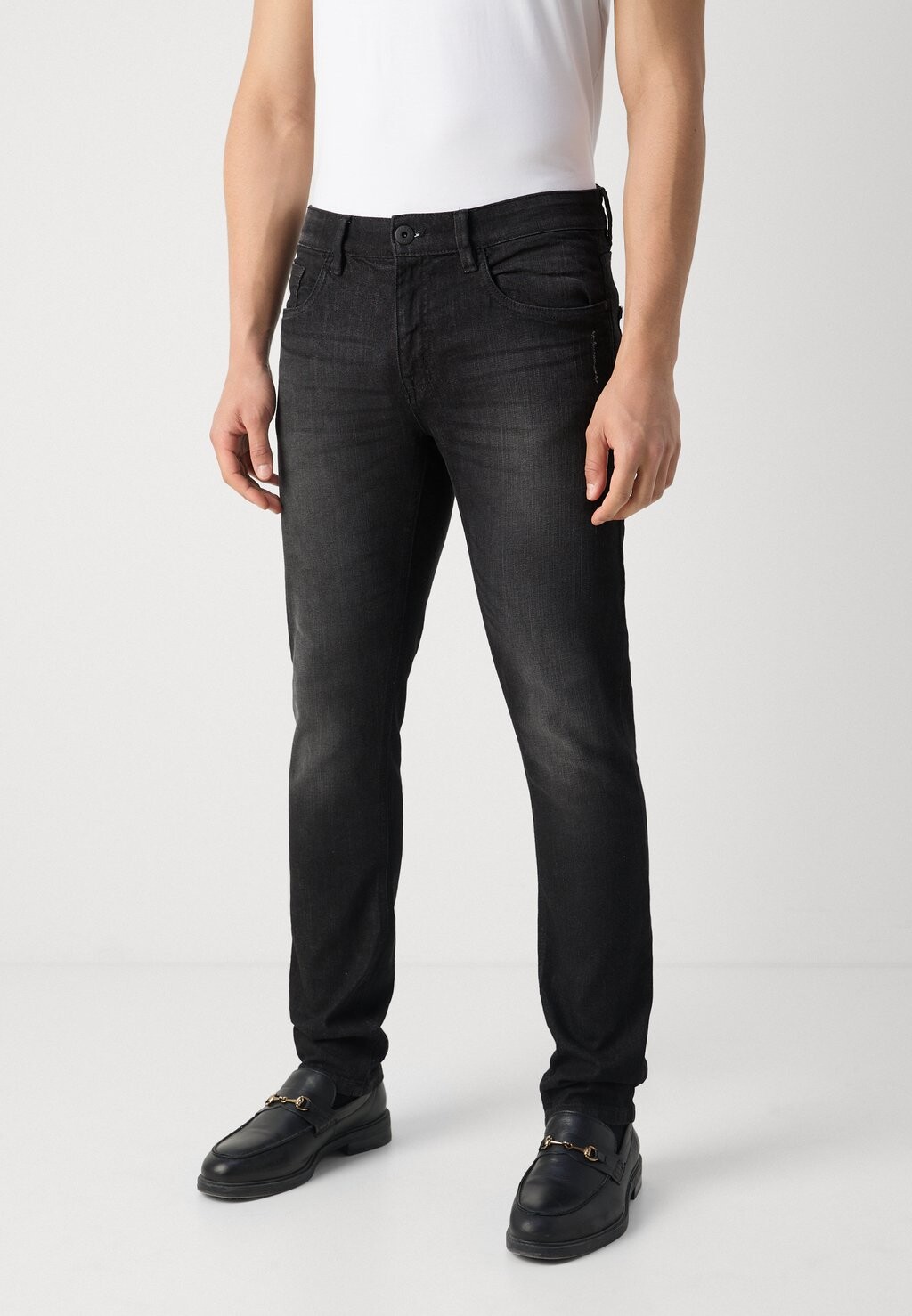 

Прямые джинсы INDICODE JEANS, черные