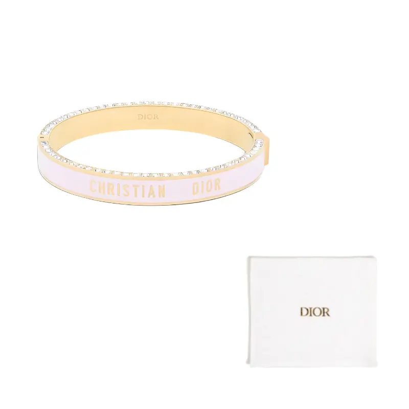 

DIOR Металлический браслет женский розовый